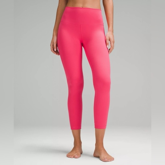 Lululemon Align High-Rise Pant 25” - Glaze Pink, Size 14 - Picture 5 of 9